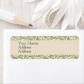 Étiquette William Morris Willow Bough Garden Flower Classic (En situation)