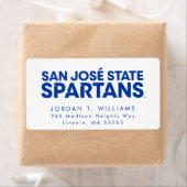 Étiquette Wordmark de San Jose State Spartans (En situation)