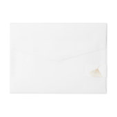 Étiquette Wraparound Feuille Gold Ginkgo (Dos)