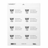 Étiquette Yee Haw Je suis un Poppi T-shirts et cadeaux (Feuille entière)