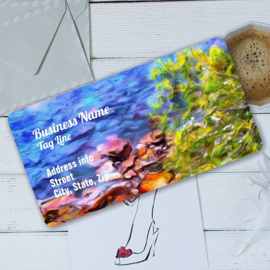 Étiquette Yelapa Pittoresque Path View 0819 Adresse