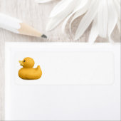 Étiquette YellowRubberDuck CUTE YELLOW RUBBER DUCKIE GR (En situation)