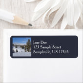 Étiquette Yellowstone Winter Landscape Photographie (En situation)