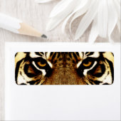 Étiquette Yeux d'un tigre (En situation)