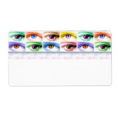 ÉTIQUETTE - YEUX Pop Art (Devant)