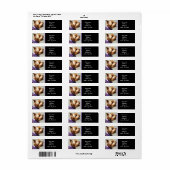 Étiquette Yorkshire terrier (Feuille entière)