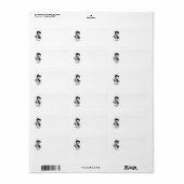 Étiquette Young Tesla (Feuille entière)