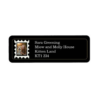 Étiquette Your face on a stamp