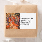 Étiquette Zodiaque Woman (En situation)