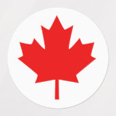 Étiquettes 20 Le Canada A Établi 1867 Anniversaire 150 Ans (Design 2)