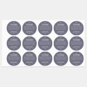 Étiquettes 30 Savon à lave-linge étanche (Feuille)