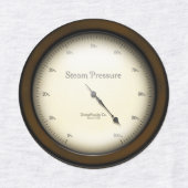 Étiquettes 4 Compteurs industriels Steampunk Cosplay & Décora (Design 1)