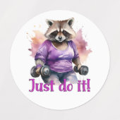 Étiquettes 5 en 1 design sur le thème du sport (Design 2)