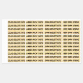 Étiquettes 96 Grades de sirop d'érable conformes à l'USDA (Feuille)