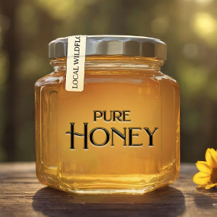 Étiquettes 96 Sceau à tamper-évidente Sceau miel Jar Sécurité