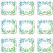 Étiquettes à filigrane (Devant)