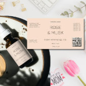 Étiquettes à l'huile cosmétique / Bouteille à gout