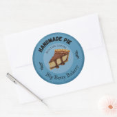 Étiquettes à tarte à crème Boston personnalisés | (Enveloppe)