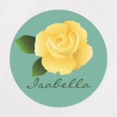 Étiquettes Abeilles Et Vêtements Rose (Design 2)