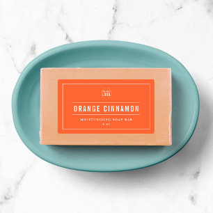 Étiquettes Add Your Logo White Border & Lines Editable Color