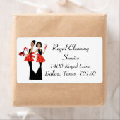 Étiquettes africains américains Diva (En situation)