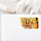 Étiquettes africains de Figurine (En situation)