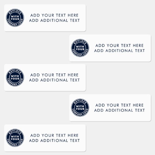 Étiquettes Ajouter des employés de logos et de textes profess (Groupe)