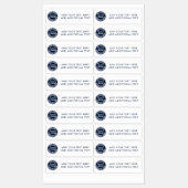 Étiquettes Ajouter des employés de logos et de textes profess (Feuille)