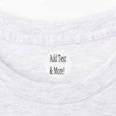 Étiquettes Ajouter du texte et plus ! Customisez votre propre (Apposé)