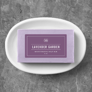 Étiquettes Ajouter votre logo Bordure et lignes blanches Coul