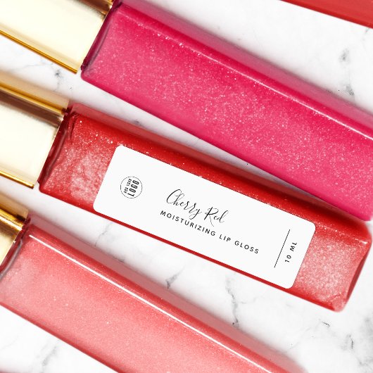 Étiquettes Ajouter Votre Logo Calligraphy Script Produit