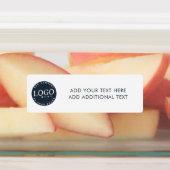 Étiquettes Ajouter votre logo et votre texte personnalisé (Apposé)