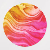 Étiquettes Alcohol Ink Set Aurora Digital Paper-40817 (Design 2)