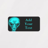 Étiquettes Alien (Design 1)