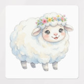 Étiquettes Animaux de ferme mignons (Design 1)