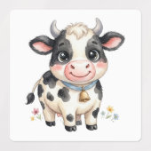 Étiquettes Animaux de ferme mignons (Design 1)