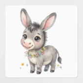 Étiquettes Animaux de ferme mignons (Design 2)
