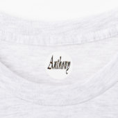 Étiquettes Anthony Name Logo, (Apposé)