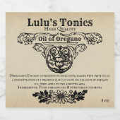 Étiquettes apothecaires (Étiquettes simples)