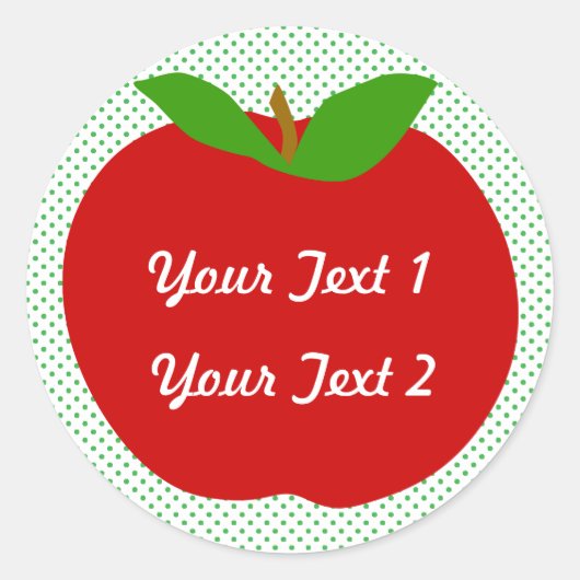 Étiquettes Apple (Devant)