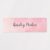 Étiquettes Aquarelle Enfants Nom étanche (Design 1)