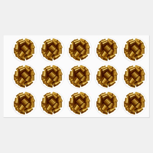 Étiquettes Arc d'or (Feuille)