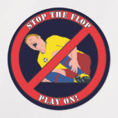 ÉTIQUETTES ARRÊTEZ LE FLLOP (Design 1)