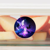 Étiquettes Arrière - plan avec papillons de nuit (Apposé)