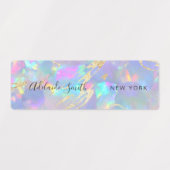 Étiquettes arrière - plan optique (Design 2)