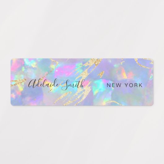 Étiquettes arrière - plan optique (Design 1)