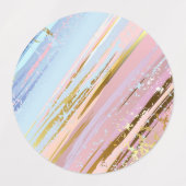 Étiquettes Arrière - plan rose texturé (Design 1)