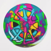 Étiquettes ArtBursts (Design 1)