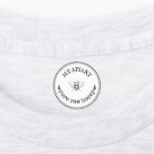 Étiquettes Artiste Artiste D'Entreprise Fer Rond Sur Logo (Apposé)