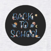 Étiquettes Astronauts Planets Space,back to school (Design 1)